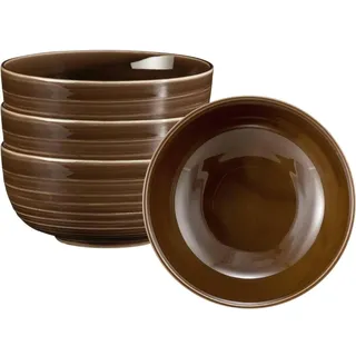 SELTMANN WEIDEN Müslischalen Terra Braun 4-tlg.