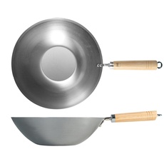 H&h padella wok wasabi alessandro borghese cm28