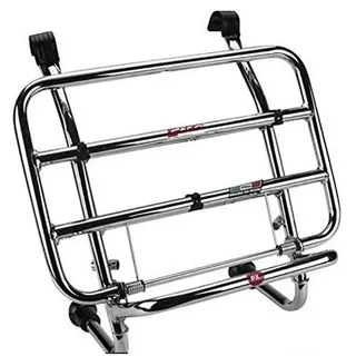 Gepäckträger vorne verchromt Piaggio Vespa Primavera ET3 PK PX PE 50cc 125cc Sport Style Metall