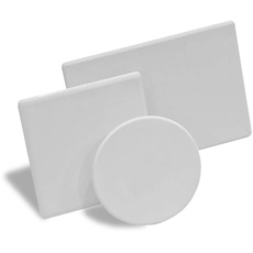 FAMATEL - Deckel für Einbaudose | Mit Metallklammern | 200x200 mm | Grau