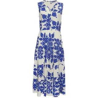 VIVANCE Maxikleid Blau/Creme 38