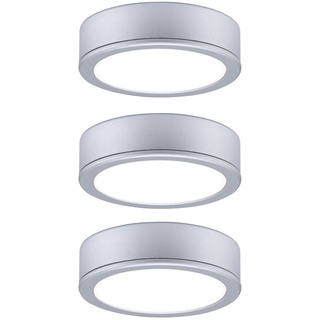 Paulmann LED Pukk chrom matt Ø 6,5 cm TW 3er Set