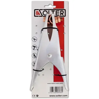 Solter Masseklammer mit Feder, 400 A