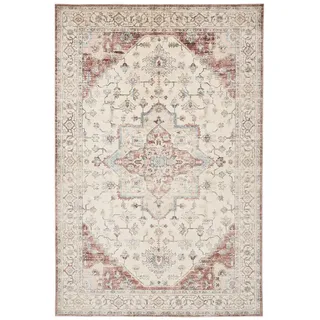 benuta Nest Vintage-Teppich Miray waschbar 200/300 cm , Kunststoff , Vintage , Rechteckig , 200x300 cm , Oeko-Tex® Standard 100 , für Fußbodenheizung geeignet, in verschiedenen Größen erhältlich, waschbar, pflegeleicht , Teppiche und Böden, Teppiche, Vintageteppiche