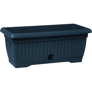 Blumenkästen Balkon 530 Anthrazit Mit Reserve 42X20X17H Verpackung Mit 10 Stück