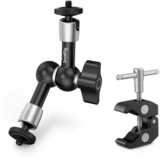 SMALLRIG 5 Zoll Magic Arm mit Super Clamp Large Crab Zangenclip für Monitor LED Licht - 2730B