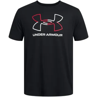 Under Armour Foundation Sportshirt Herren 001 black/red/white M