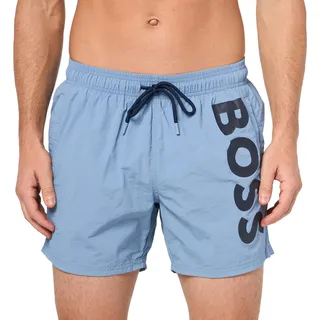 BOSS Herren Octopus Badehose, Hellblaue Beere, XXL