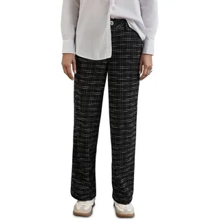 Street One Karierte Bouclé Hose