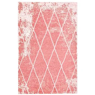 Tom Tailor Fine Lines Vintage-Teppich 155 x 230 cm Rosa