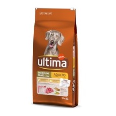 12 kg Vită Medium/Maxi Adult Ultima Hrană uscată pentru câini