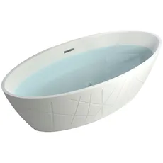 Sanotechnik Badewanne »Manhatten«, Maße: 170x80,6x60cm, weiß