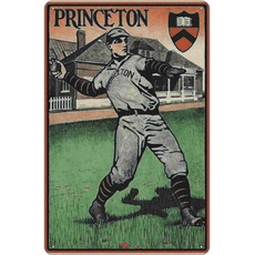 Blechschild 20x30 cm - Princeton Baseball