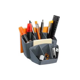 cep Schreibtisch-Organizer Mineral grau Polystyrol 6 Fächer 14,3 x 15,8 x 9,3 cm