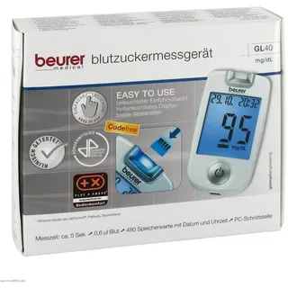 Beurer GL 40 mg/dL Blutzuckermessgerät