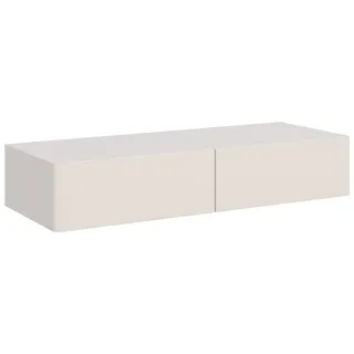 Selsey Olio - Wand-Schminktisch 2-schubladig, Kaschmir, 110 cm - Taupe