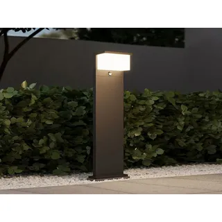 Trio Wegeleuchte Aluminium 80,0 cm inkl. Bewegungsmelder Grau