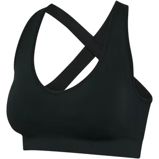hummel Hiit Seamless V Shape Padded Sport-top - Black - L