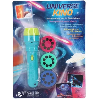 DEPESCHE Monster Cars Spacefun mit Bildeffekten, handliche Lampe, die Weltraum-Bilder projizieren kann, batteriebetrieben