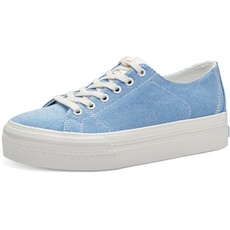 Bild Damen Sneaker Low Textil Vegan; LIGHT BLUE/blau; 40