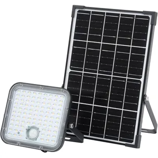Osram Außenleuchte LED Solar schwarz 5 m Kabel inkl. Fernbedienung und Bewegungsmelder 30 W 4500 lm 4000 K