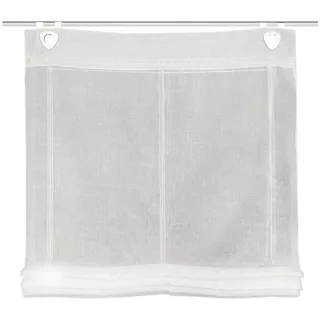 HOME WOHNIDEEN Raffrollo ¦ weiß B:110cm H:130cm, Raffrollos