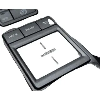 Wireless CarPlay, Android Auto Mirror Link, AirPlay Car Play Funktionen, Mit kleinem Touchpad