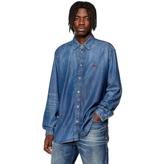 Diesel_D-Simply Camicia_Shirt_Blau_M