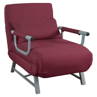 VCM Schlafsofa »Schlafsessel Sessel Kolino mit Schlaffunktion«, rot
