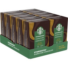STARBUCKS SIGNATURE CHOCOLATE Salted Caramel, 10er Pack (à10x22g)