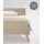 Spannbettlaken Jersey 140 x 200 - 160 x 200 cm beige