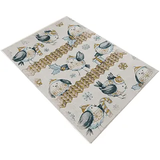 WELL HOME MOBILIARIO & DECORACIÓN Bedruckter Teppich aus Polyester, 100 x 200 cm