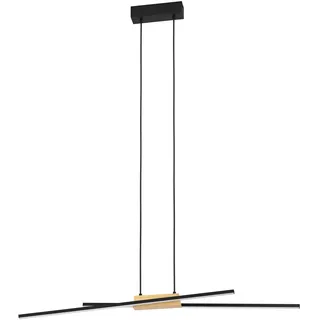 EGLO Panagria 1-flg. 8 cm minimalistisch schwarz, braun, weiß