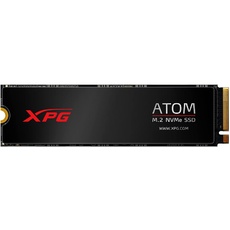 ADATA XPG Atom 50 512GB PCIe Gen4 x4 NVMe 1.4 M.2 2280 Internal Solid State Drive SSD Up to 5,000 MB/s, Heat Spreade, 3D-Grafikbearbeitung sowie High-End-Gaming PS5 upgradation (AATO-50-512GCI)