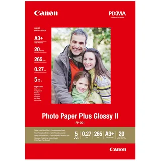Plus Glossy II PP-201 A3+ 265 g/m2 20 Blatt (2311B021)