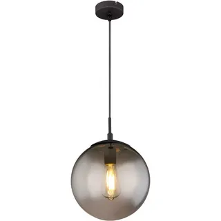 Globo Hängeleuchte , Schwarz , Metall, Glas , Kugel , 120 cm , Lampen & Leuchten, Innenbeleuchtung, Hängeleuchten, Pendelleuchten