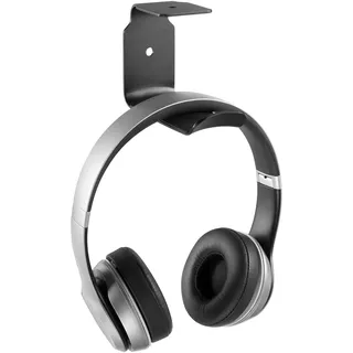 Ricoo Kopfhörer Halter Headset Halterung Tisch KH012 Kopfhörerhalter Headphone Holder Headsethalter Kopfhörerhalterung Wandhalterung Aufhängung Untertisch Haken für Schreibtisch & Wand selbstklebend