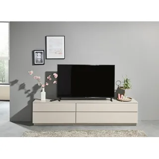 HBZ Vince Lowboard 220x50x38 cm Beige Metall/Holzwerkstoff