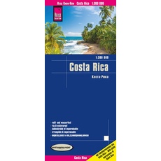 Reise Know-How Landkarte Costa Rica 1:300.000