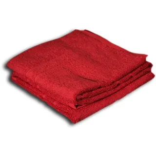 Gözze - Badvorleger 2er-Set, 100% Baumwolle, 50 x 70 cm - Bordeaux