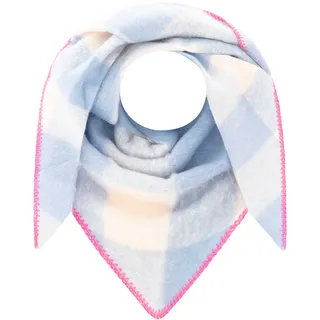 Zwillingsherz "Karo", großes Karo-Design, weiche Qualität, Dreiecksform,