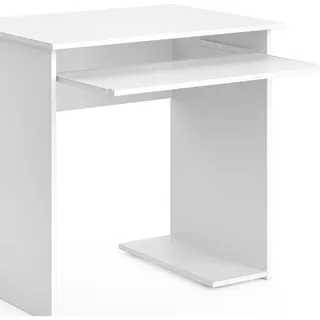Vicco Schreibtisch Nick weiß Computertisch Laptoptisch