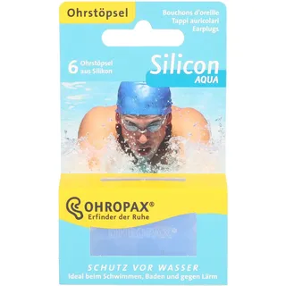 Ohropax Silicon Aqua 6 St
