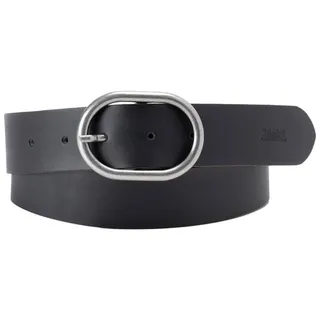 Levi's Damen Circle Buckle Core Gürtel, Schwarz (Black), 95 cm (Herstellergröße: 95)