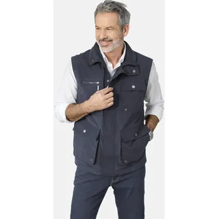 Funktionsweste BABISTA "Outdoorweste BELLARIVO", Herren, Gr. 48, blau (dunkelblau), Obermaterial: 70% Baumwolle CO. 30% Polyamid ECONYL PA ECONYL., Westen Funktionsweste