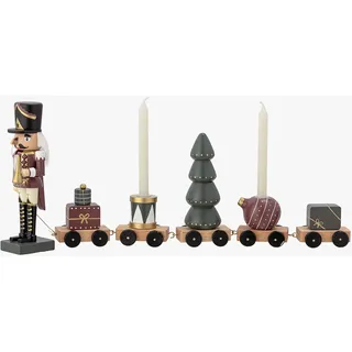 Bloomingville Nussknacker Zug 45 cm mehrfarbig