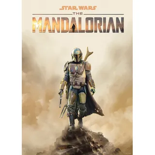 KOMAR Wandbild Mandalorian Movie Poster 50 cm x 70 cm