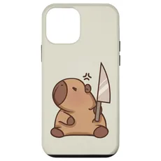 Hülle für iPhone 12 mini Capybara mit Messer