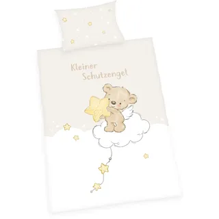 Herding Kleiner Schutzengel mehrfarbig Weiß/Beige 100 x 135 cm + 40 x 60 cm