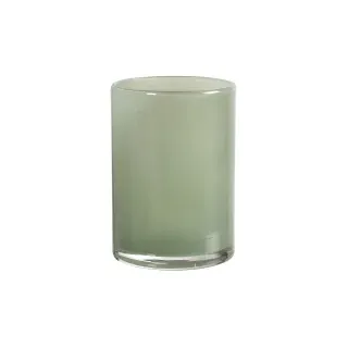 Duni Kerzenhalter Silky, 115 x 85 mm LED Glas grün